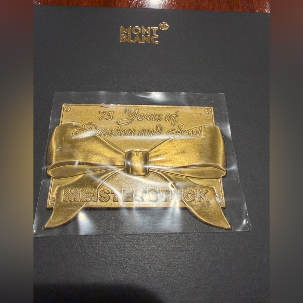 MONTBLANC Gold Meisterstück rare collectible item
